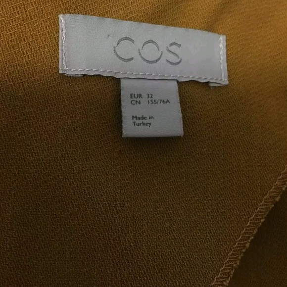 COS dress, with long sleeve modern pleats S - Picture 3 of 10